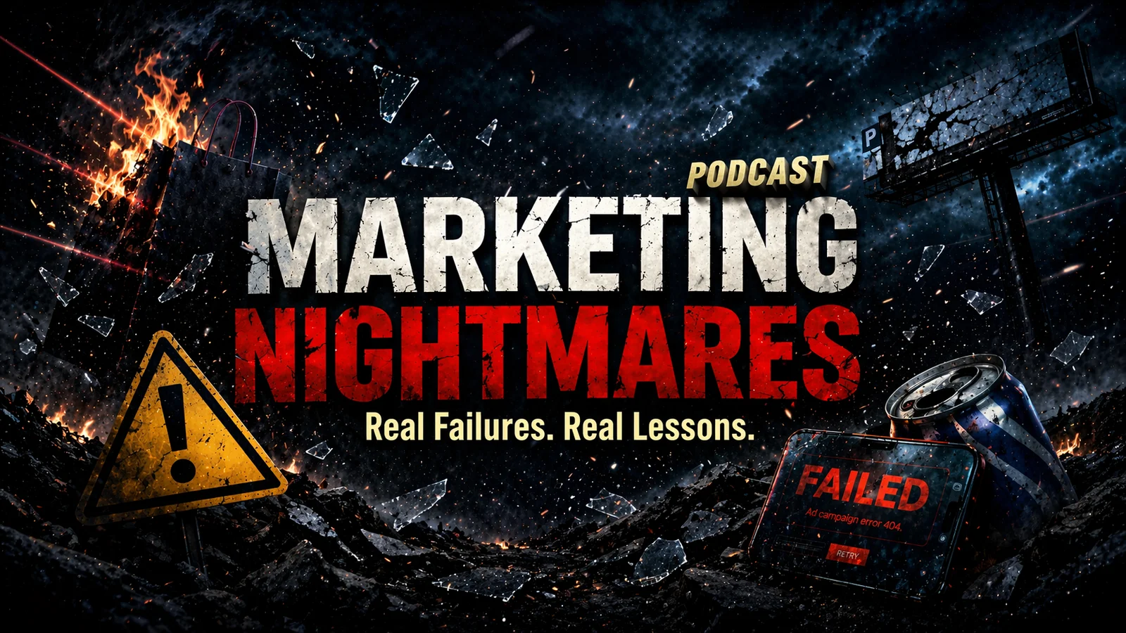 Marketing Nightmares Podcast – Real Failures. Real Lessons.